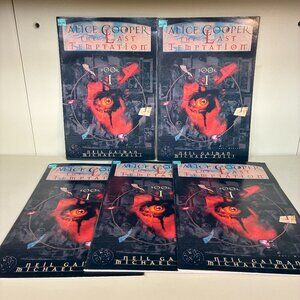 Alice Cooper The Last Temptation Book One (Marvel Comics) 1st Print 1994 Lot x5